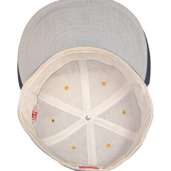 Vtg San Diego Chargers Annco DoubleLogo Fitted Hat Sz 7 3/8 - Picture 6 of 6